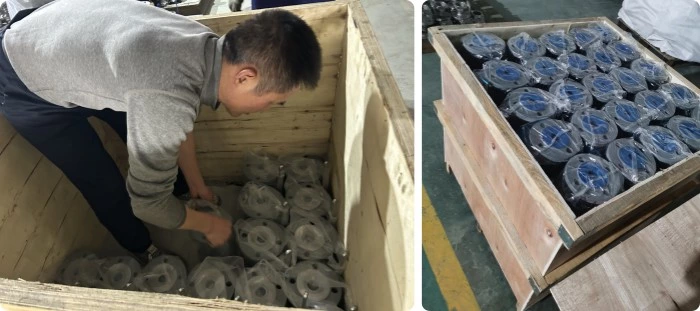 Válvula de bola con brida de acero forjado de 2 piezas